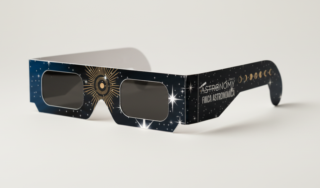 gafas seguras para observar eclipse solar